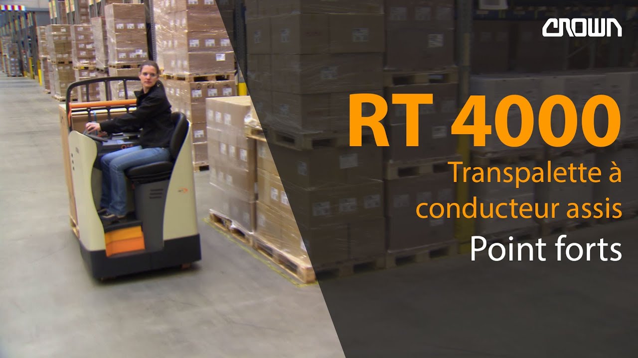 Transpalette à conducteur assis RT 4040