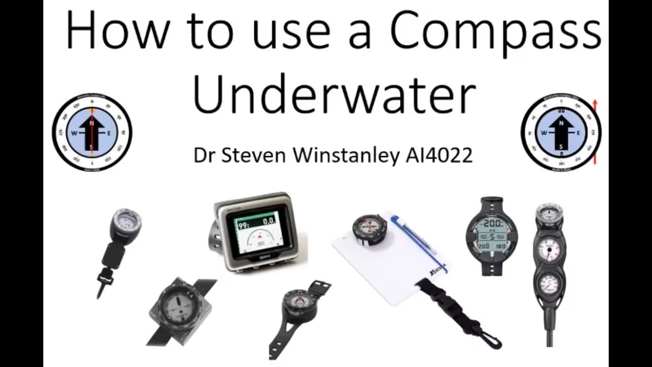 How to use an underwater compass