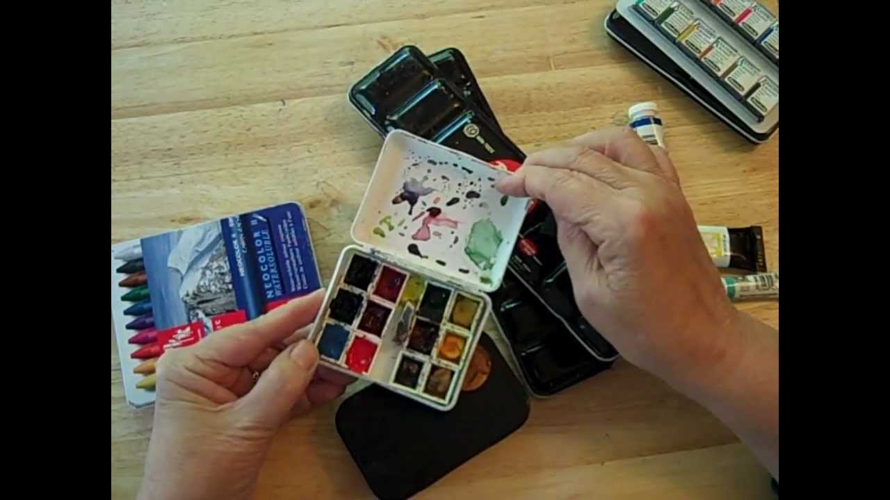 Homemade Watercolor Kits