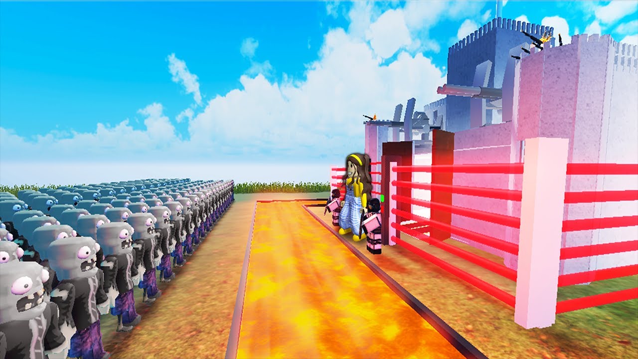 1,000 Zombies VS The Most Secure House in Roblox