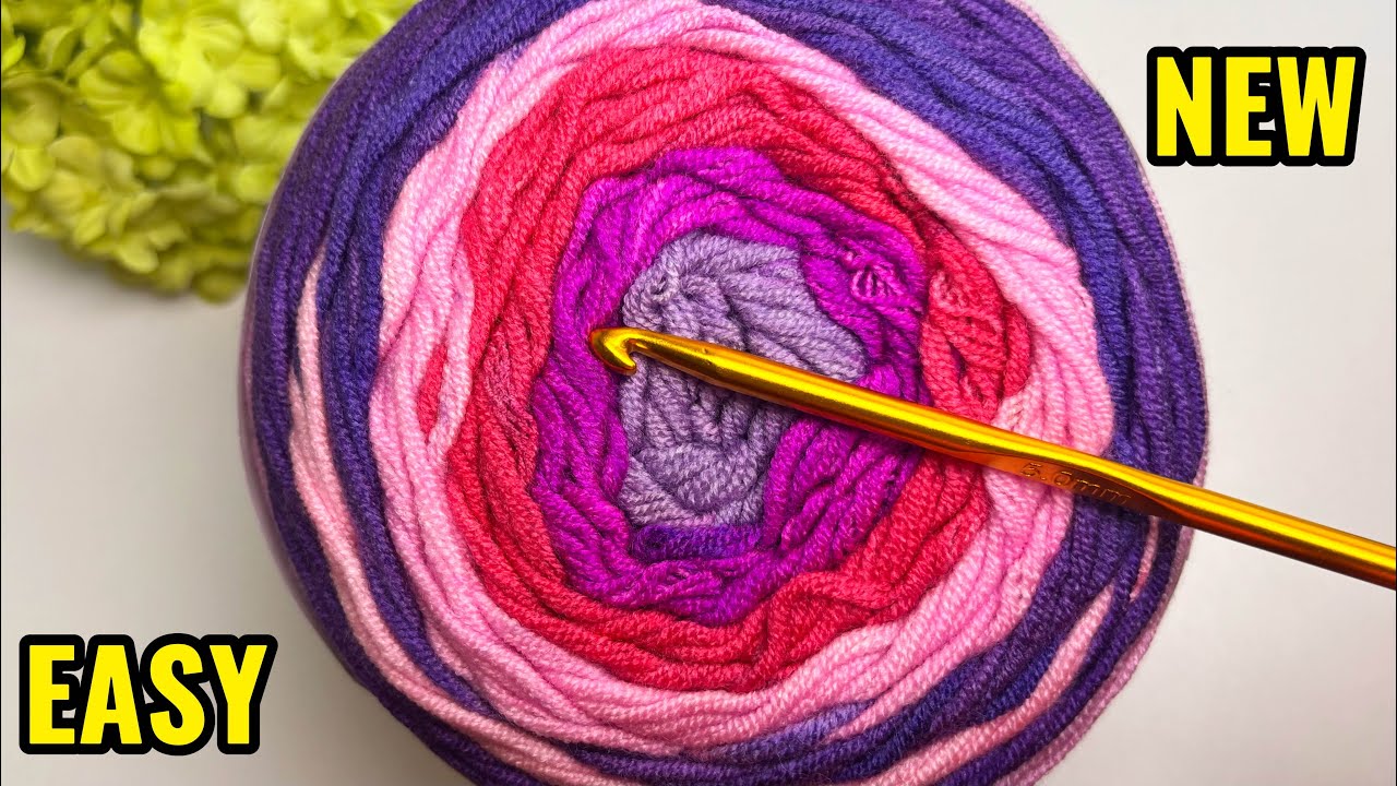2026&rsquo;s Trendy Crochet Stitches! ✨ Everyone Is Trying This Easy Pattern!