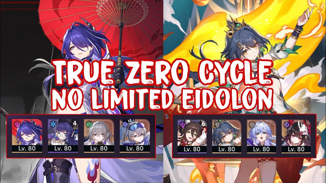 [HSR] [MoC v2.4] True Zero Cycle with E0S1 Acheron and E0S1 Yunli | No Limited Eidolon | Waifu Only