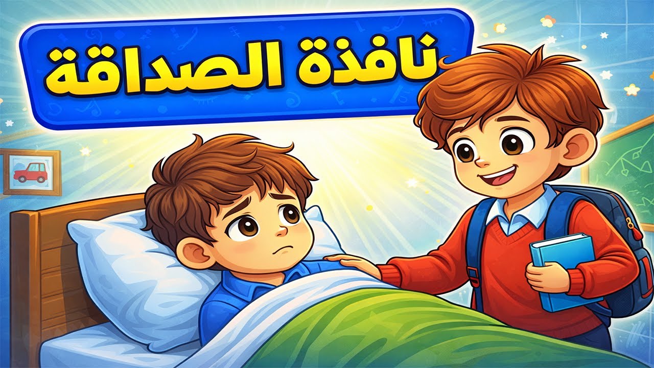 الدرس الاول عربي الصف الرابع الابتدائي قصة نافذة الصداقة للصف الرابع لغه عربيه الترم الثاني جديد