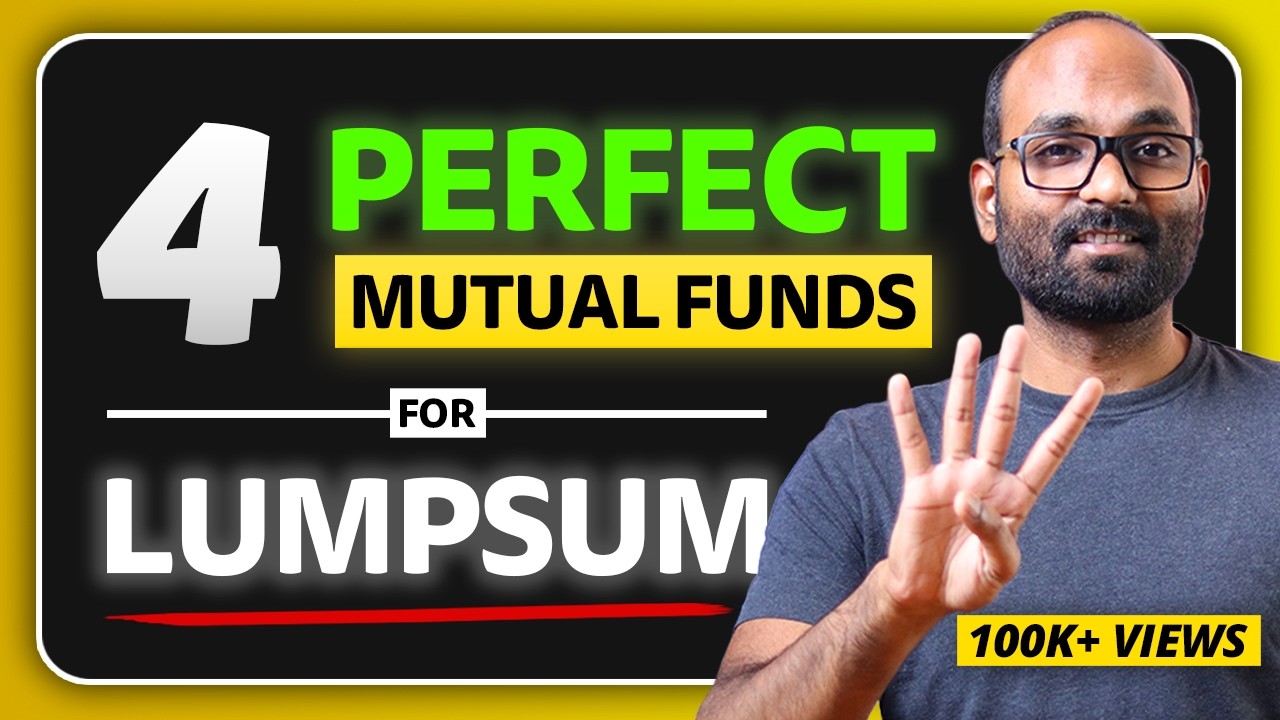 Best 4 Mutual Funds for Lumpsum Investments | Investing Lumpsum in Mutual Funds | YEG