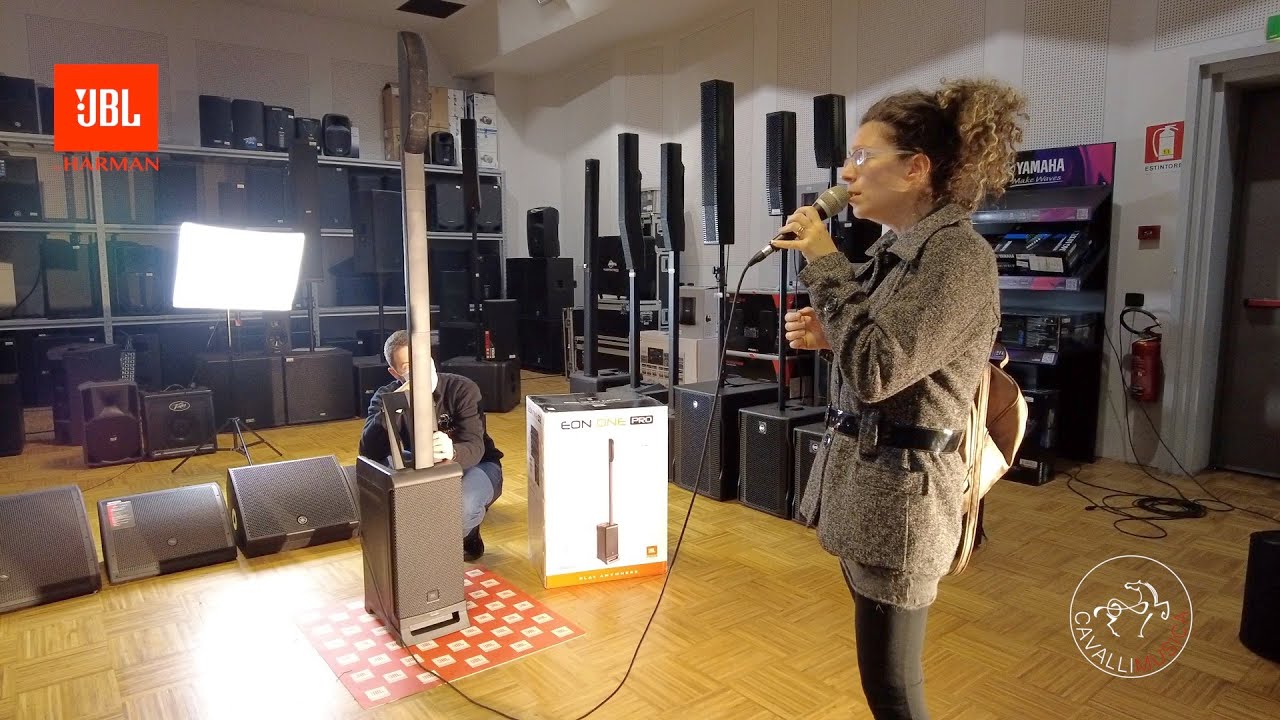 JBL EON Pro Impianto audio per serate danzanti! Feat. Chiara Leone
