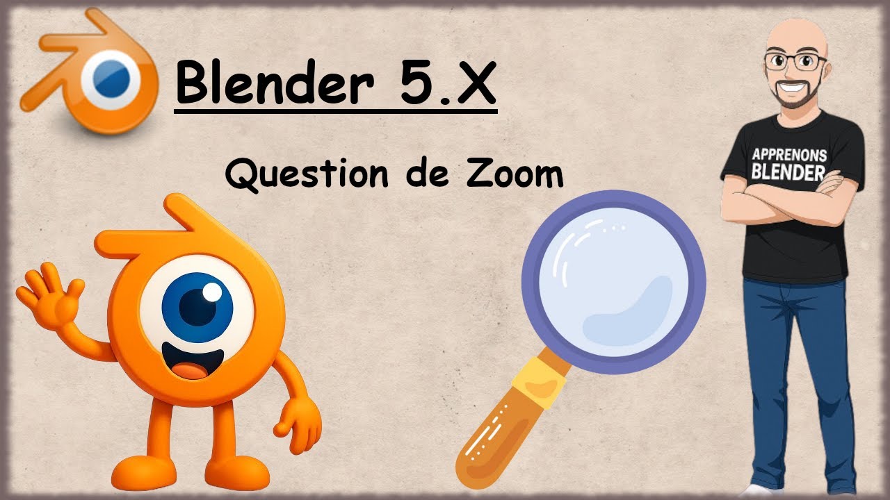 Question des abonné(e)s sur Blender - Gestion du zoom