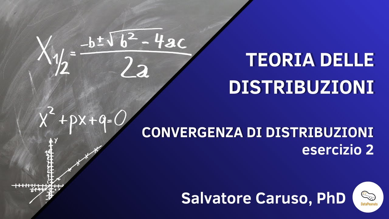 Metodi Matematici -  Teoria delle Distribuzioni - Esercizio convergenza distribuzioni 2
