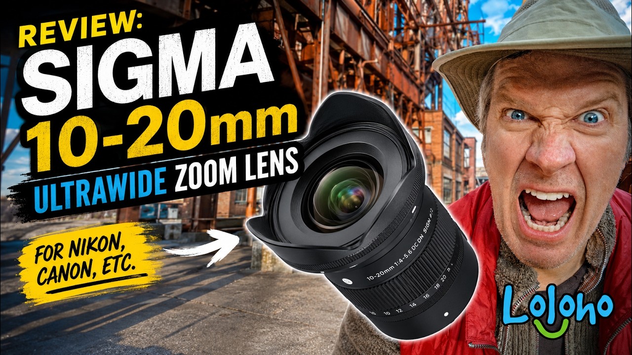 ОБЗОР: Сверхширокий зум-объектив Sigma 10-20 мм (для Nikon, Canon и т. д.)