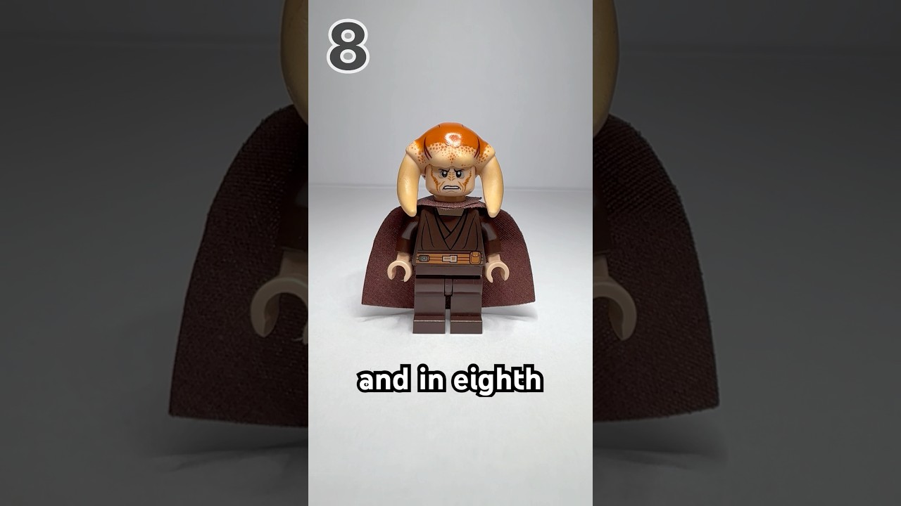Top 10 Jedi Minifigures In My Collection #legostarwars #starwars