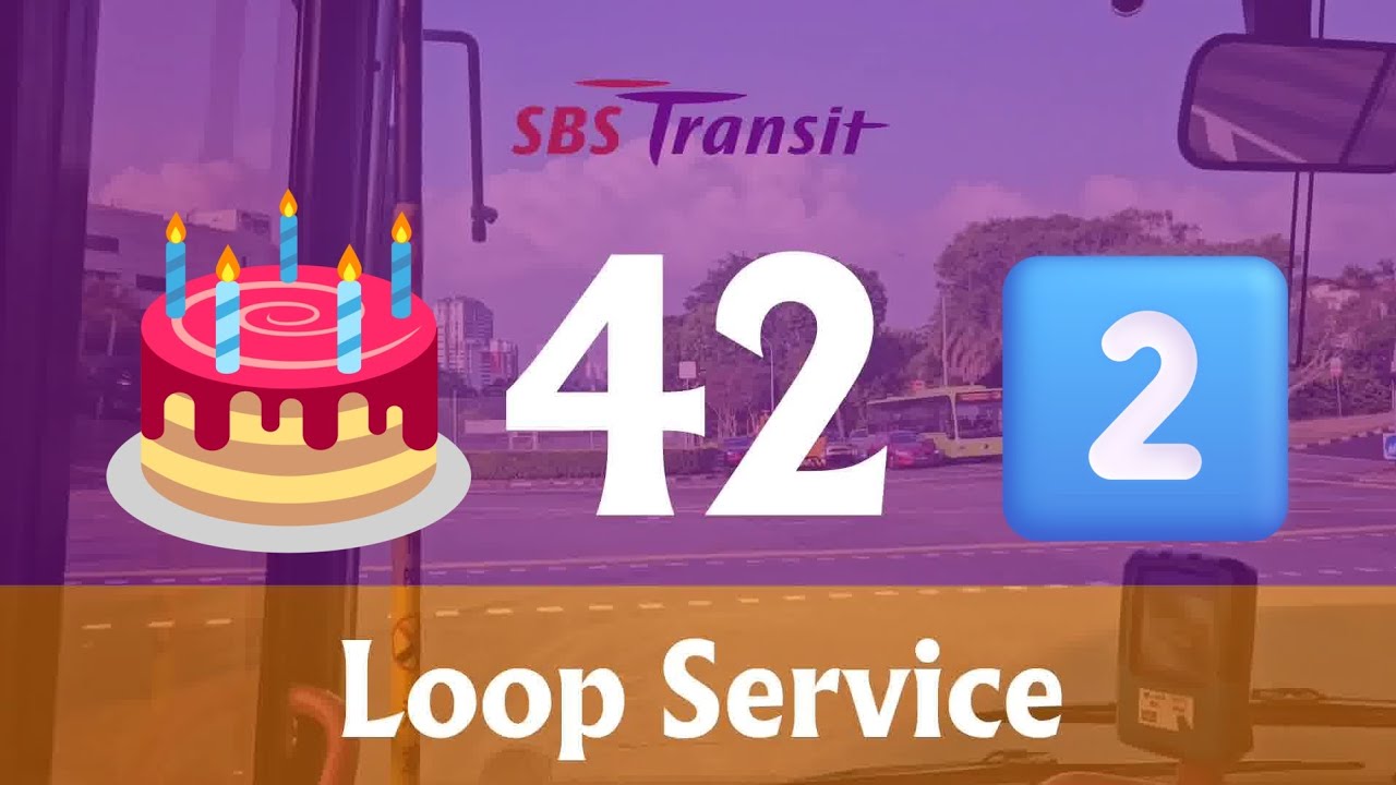 [SG5077J TURNS 2!!] Singapore Bus Route Visuals: SBS Transit Trunk Service 42