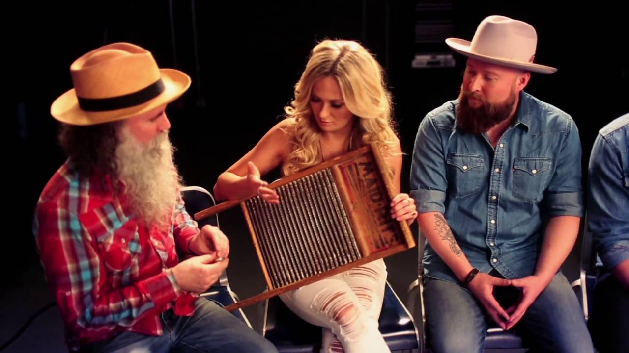 CMT Music Fest - The Washboard Union Teaches Meghan Patrick How to Play the Washboard