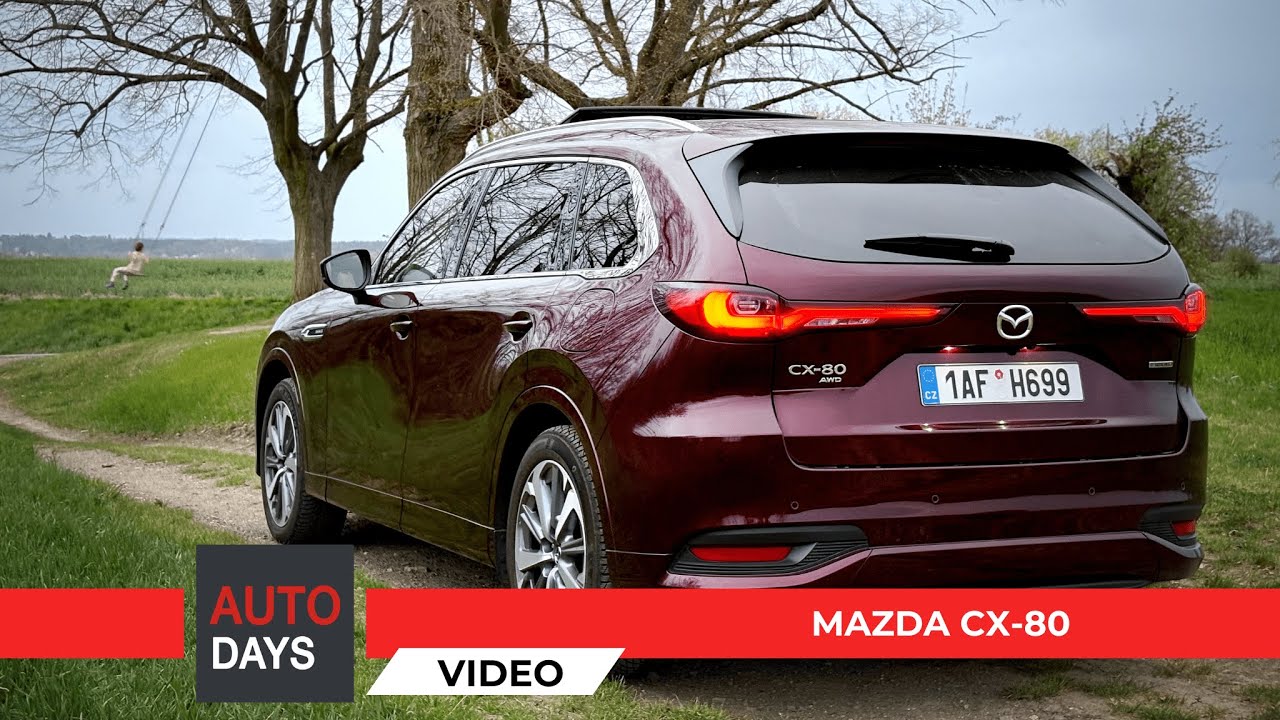 Mazda CX-80 E-Skyactiv D 254 Takumi Plus (2025): Nebojte se nafty