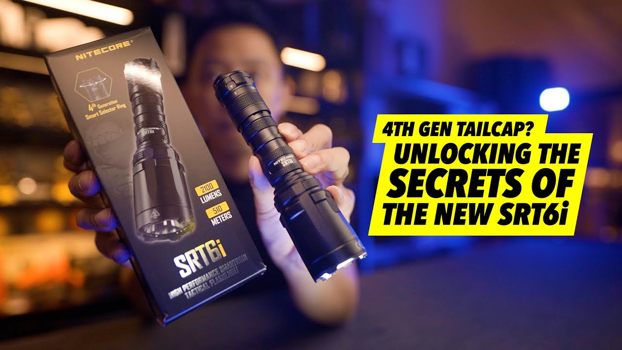 Unlocking the secrets of the new Nitecore SRT6i (2100 lumens)