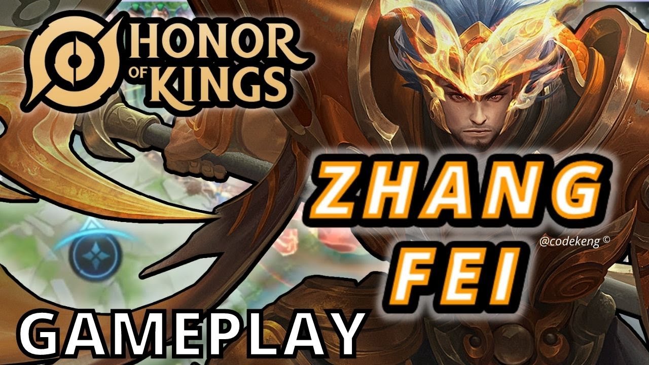 Best Support: Zhang Fei Gameplay -- Honor of Kings
