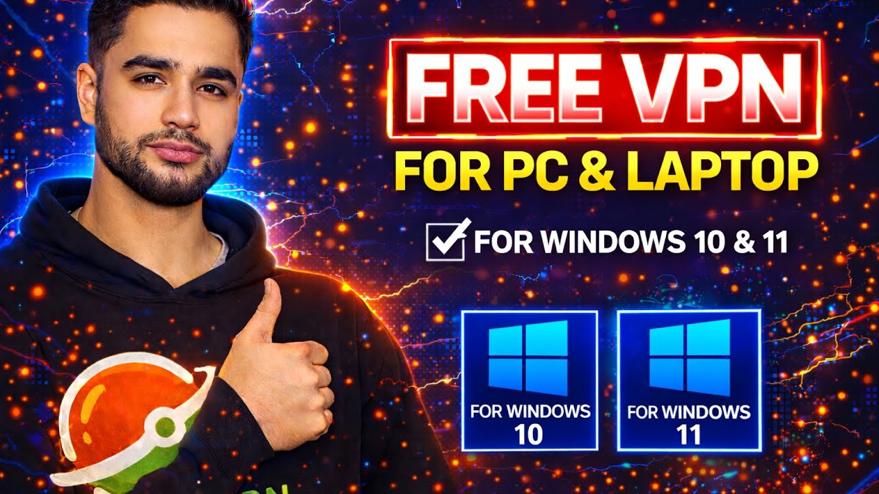 Best VPN for Windows Laptops & PC 2026 FREE🔥