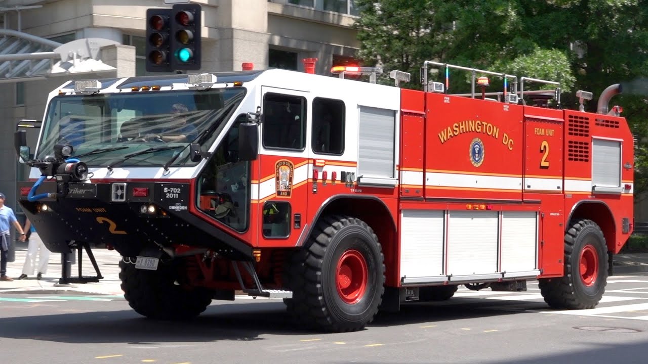 DCFD Foam Task Force Responding