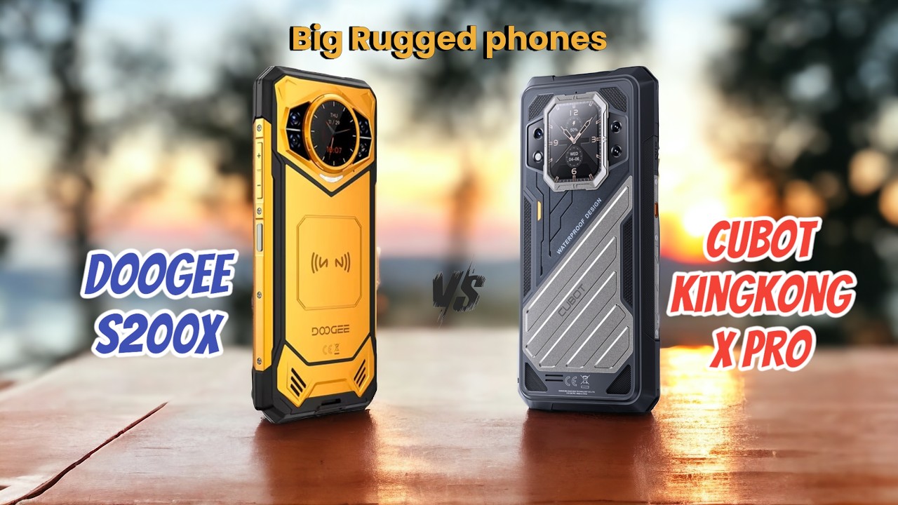 Doogee S200X (против Cubot King Kong X pro) — такие похожие, но такие разные. | #защищённыйтелефо...
