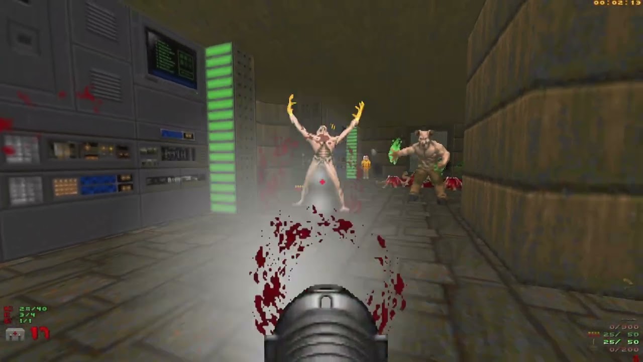 Doom II, 200 Line Massacre, MAP14 - There Is Lava
