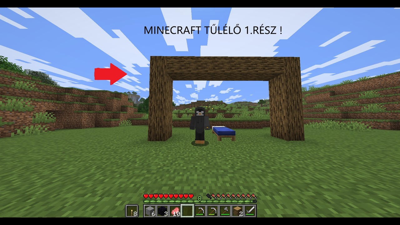 Minecraft tűlélő 1. rész !
