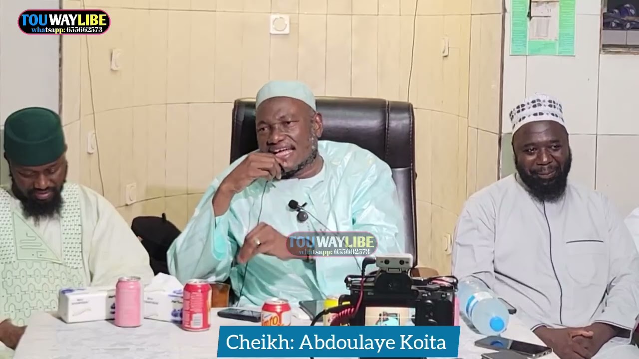 Conférence de cheikh: Abdoulaye koita en Guinée # mosque yembaya bas fond