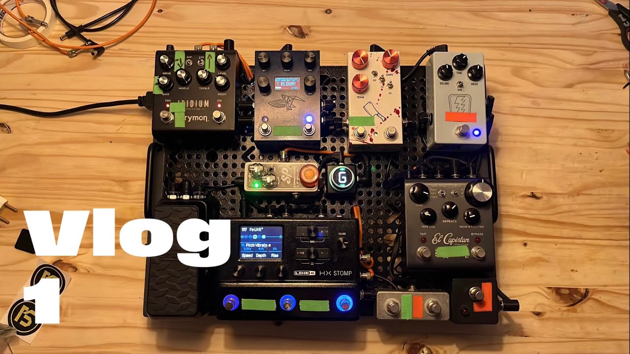 Vlog do Fê #1 - Montagem do meu Pedalboard 2025