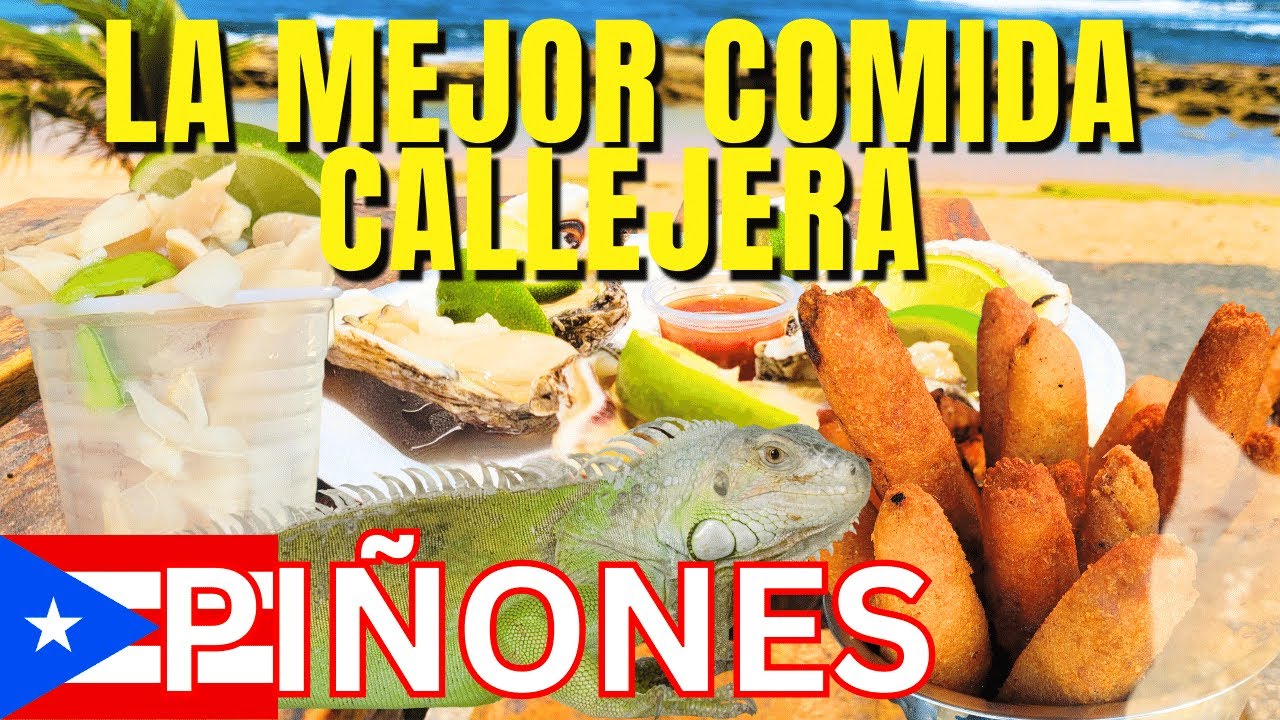 Chinchorreo en Piñones - LA MEJOR COMIDA CALLEJERA DE PUERTO RICO