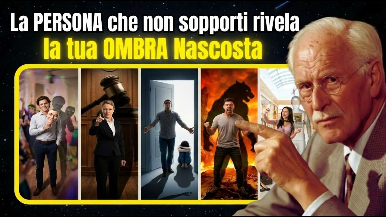 La PERSONA che non sopporti rivela la tua OMBRA Nascosta: Scoprilo con Carl Jung