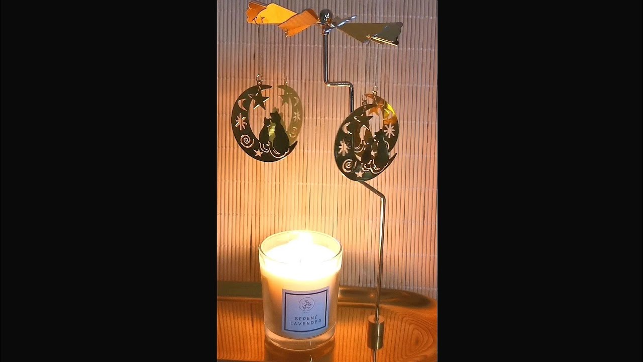 Rotating Candle Holder🕯️😻 #shorts