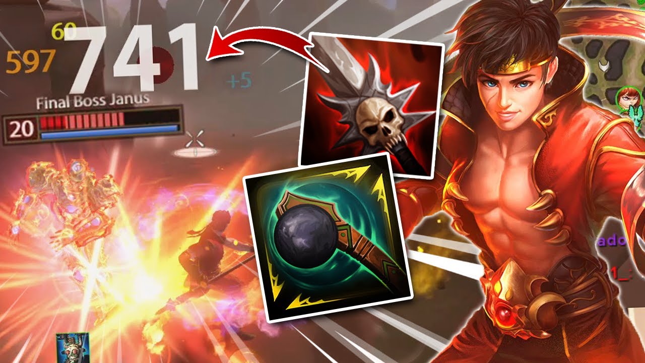 This SMITE SEASON 8 Jungle NE ZHA BUILD Let's You 1v3!