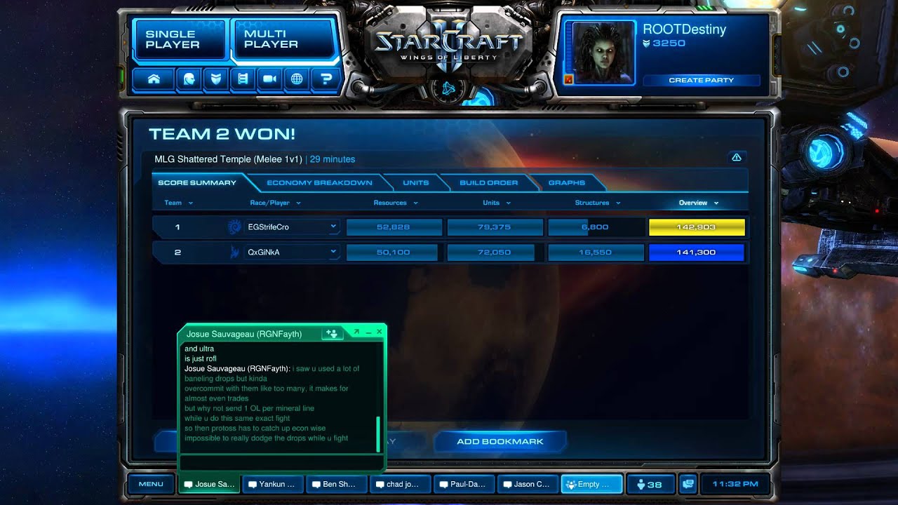 Destiny on Skype with viewer who threatened to report him - Starcraft 2