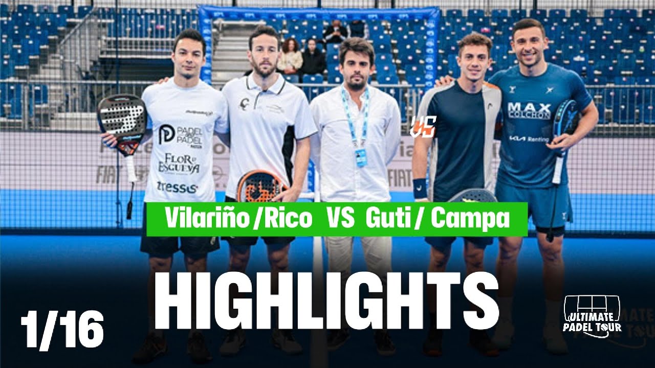 Al Borde de Tu Asiento: ¡Duelo Campagnolo y Gutiérrez vs Martínez y Ruiz! Highlights Padel