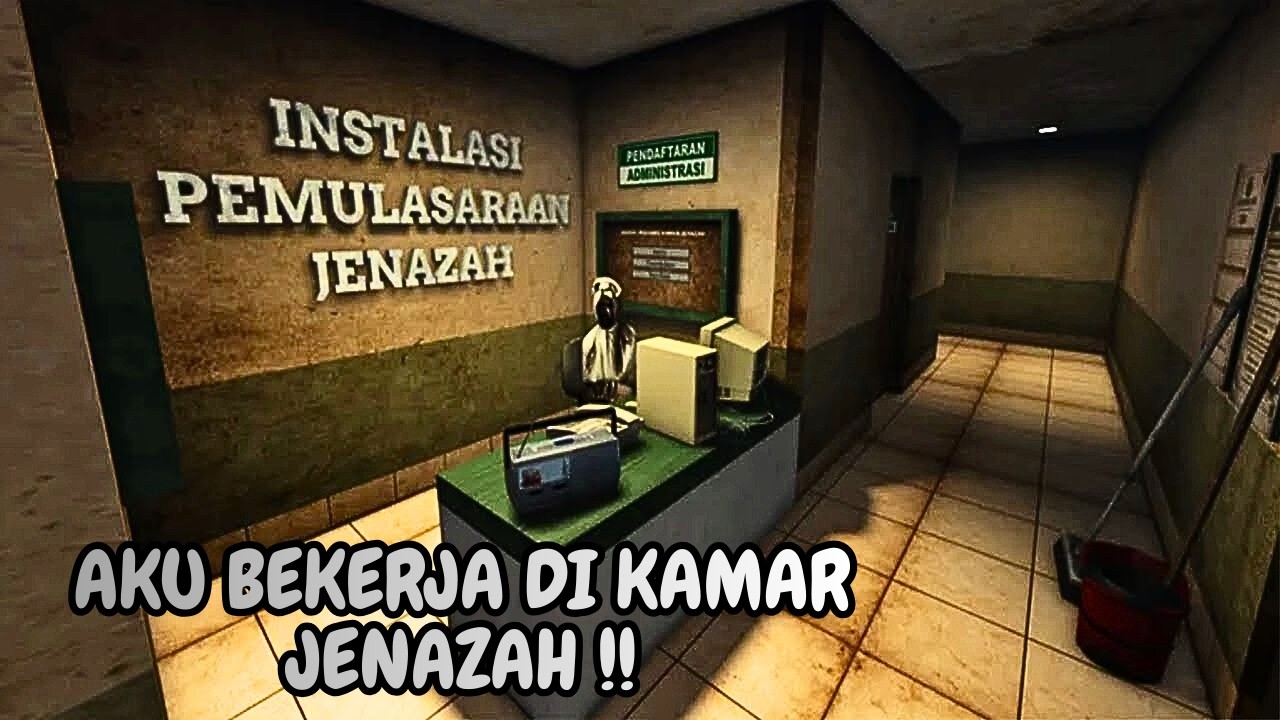 AKU BEKERJA MENJADI PEGAWAI DI KAMAR MAYAT - Shift Malam Kamar Jenazah #livestream #horor #roblox