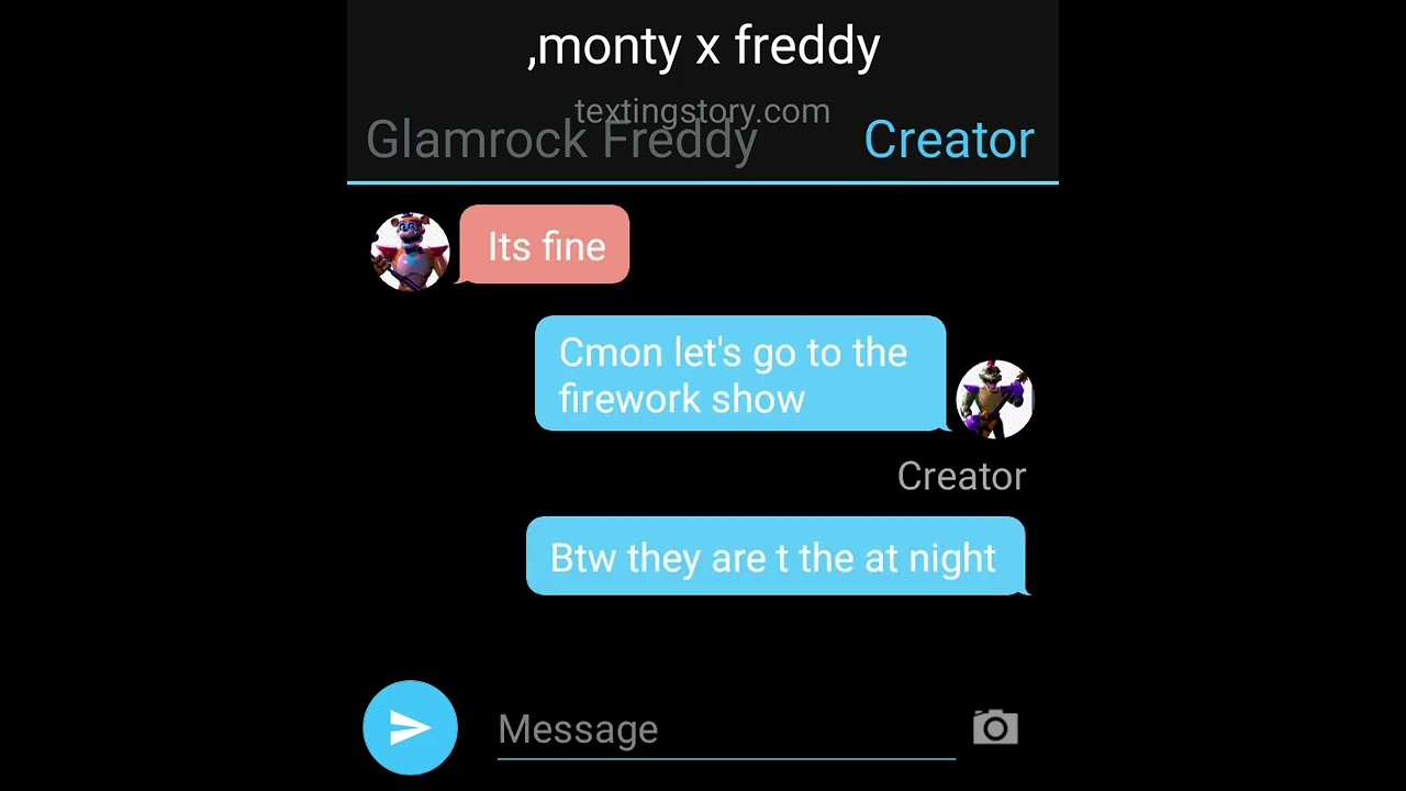 glamrock Freddy x monty part 1