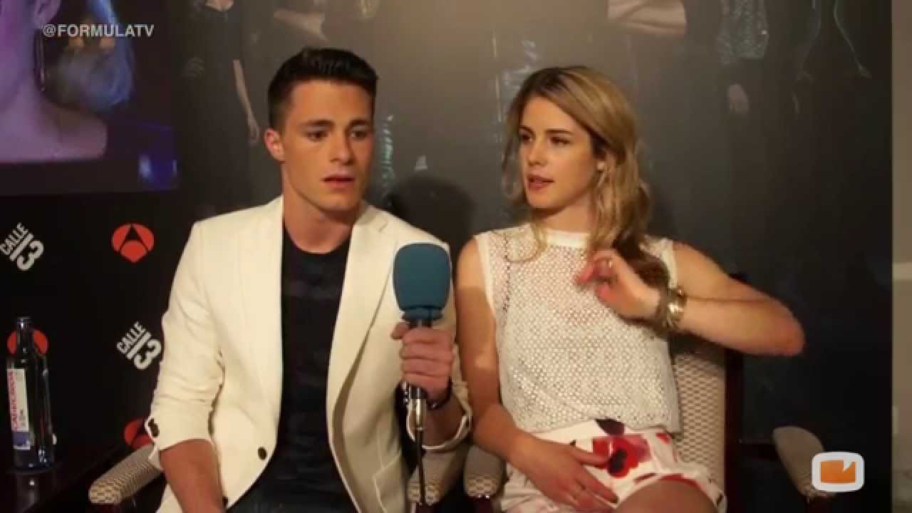 Colton Haynes y Emily Bett Rickards: 