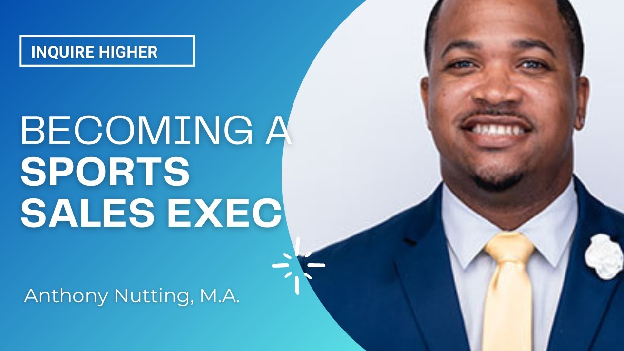 Becoming a Sports Sales Exec | Black Student Success Podcast | Ep. 1: Anthony Nutting
