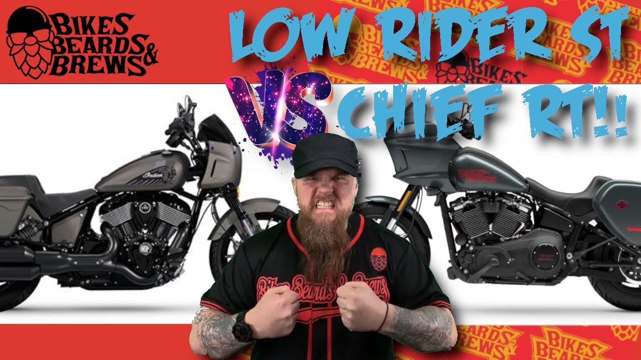 Harley Low Rider ST VS Indian Sport Chief RT!