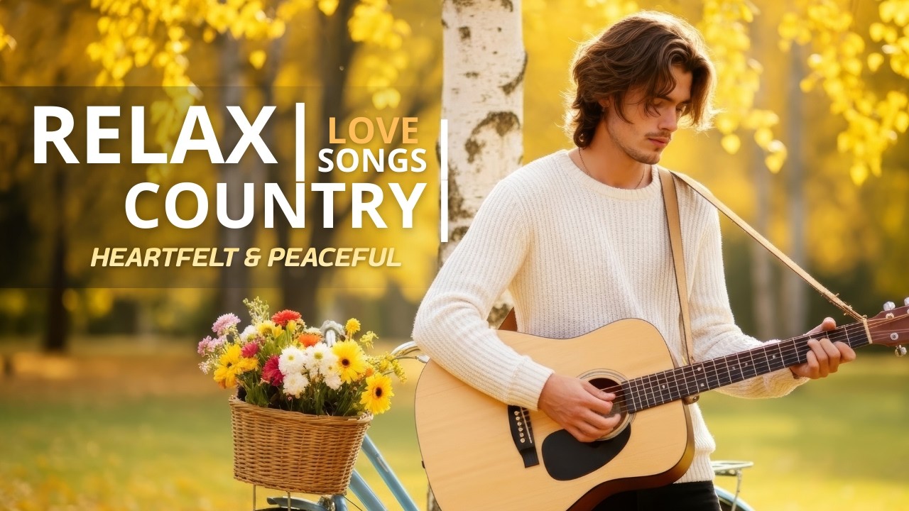 Twilight Garden Ambiance | Heartfelt Country Love Songs 📀 Timeless Melodies for a Peaceful Evening