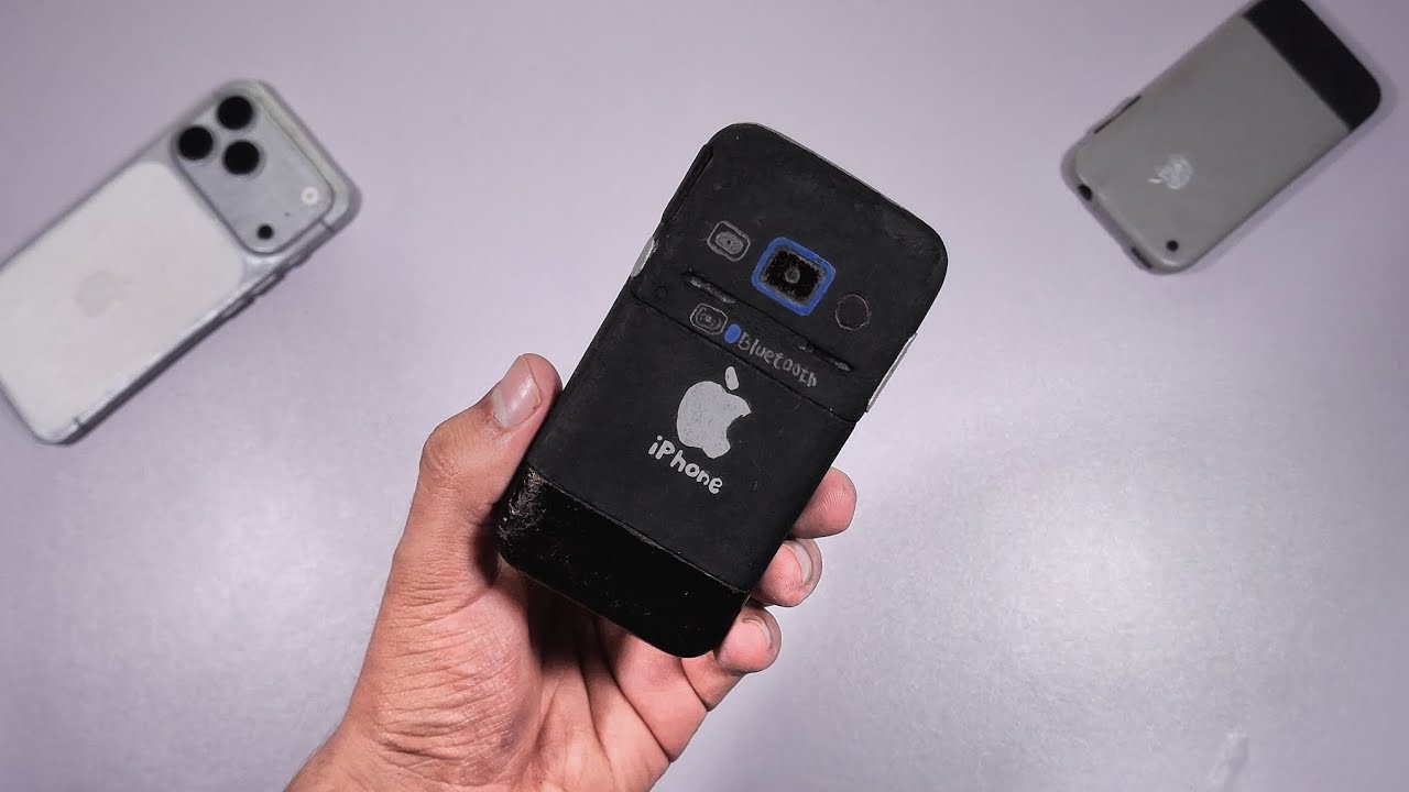 Как сделать CECT P168 из картона — клон iPhone 2G
