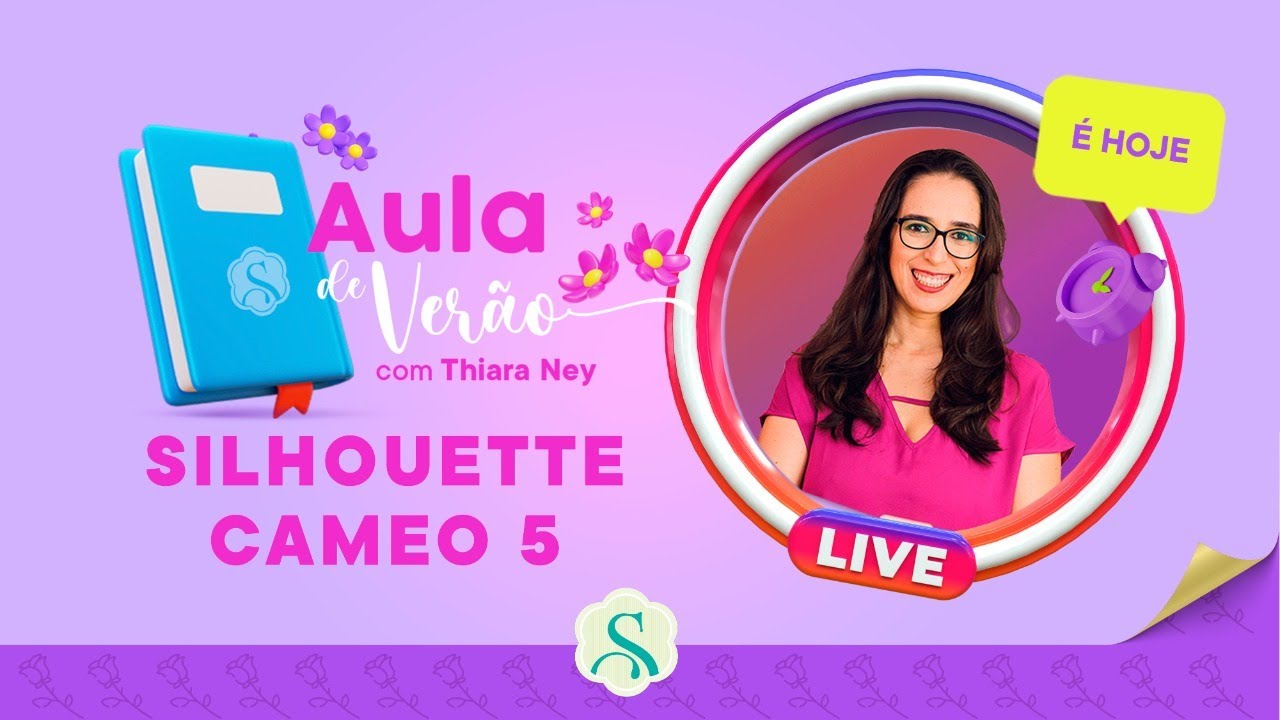 Tudo O Que Você Precisa Saber Sobre Silhouette Cameo 5 - Aulão Completo ao Vivo