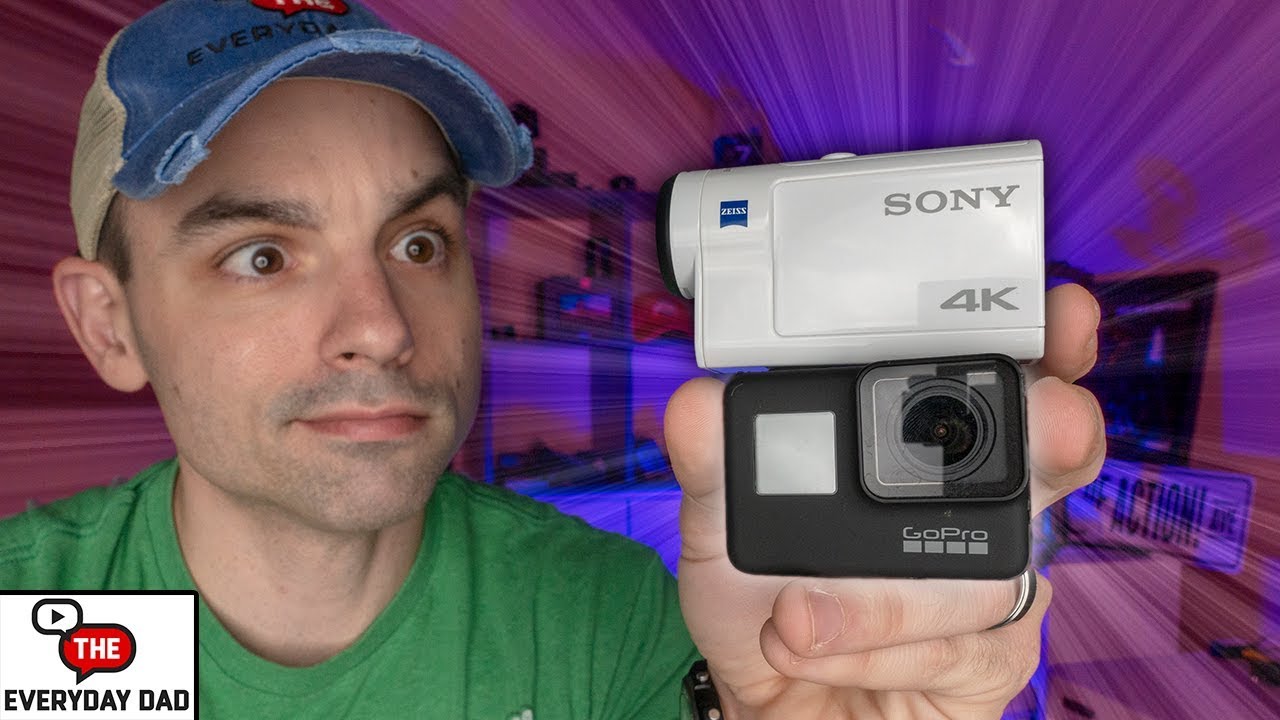 GoPro Hero 7 Black VS Sony FDR X3000!  Whats the BEST Stabilized 4k Camera?