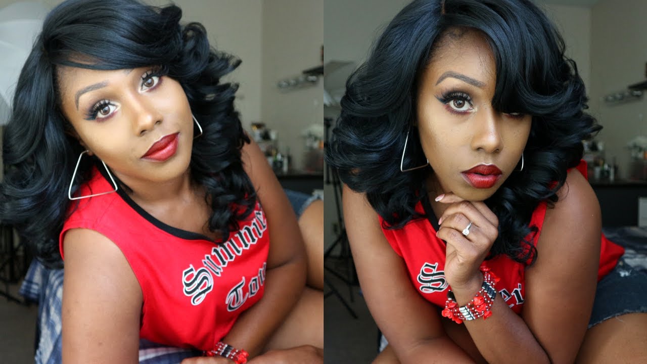 IT'S SHAPOPPIN 😍  for $30 Thooo 🙌 Bobbi Boss Lace Front Wig MLF171 - DARBY | DivaTress.com