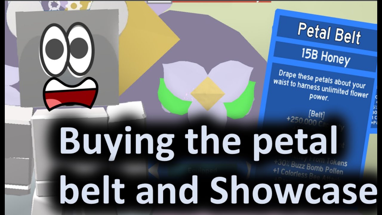 Buying the petal belt!! (And showcase)