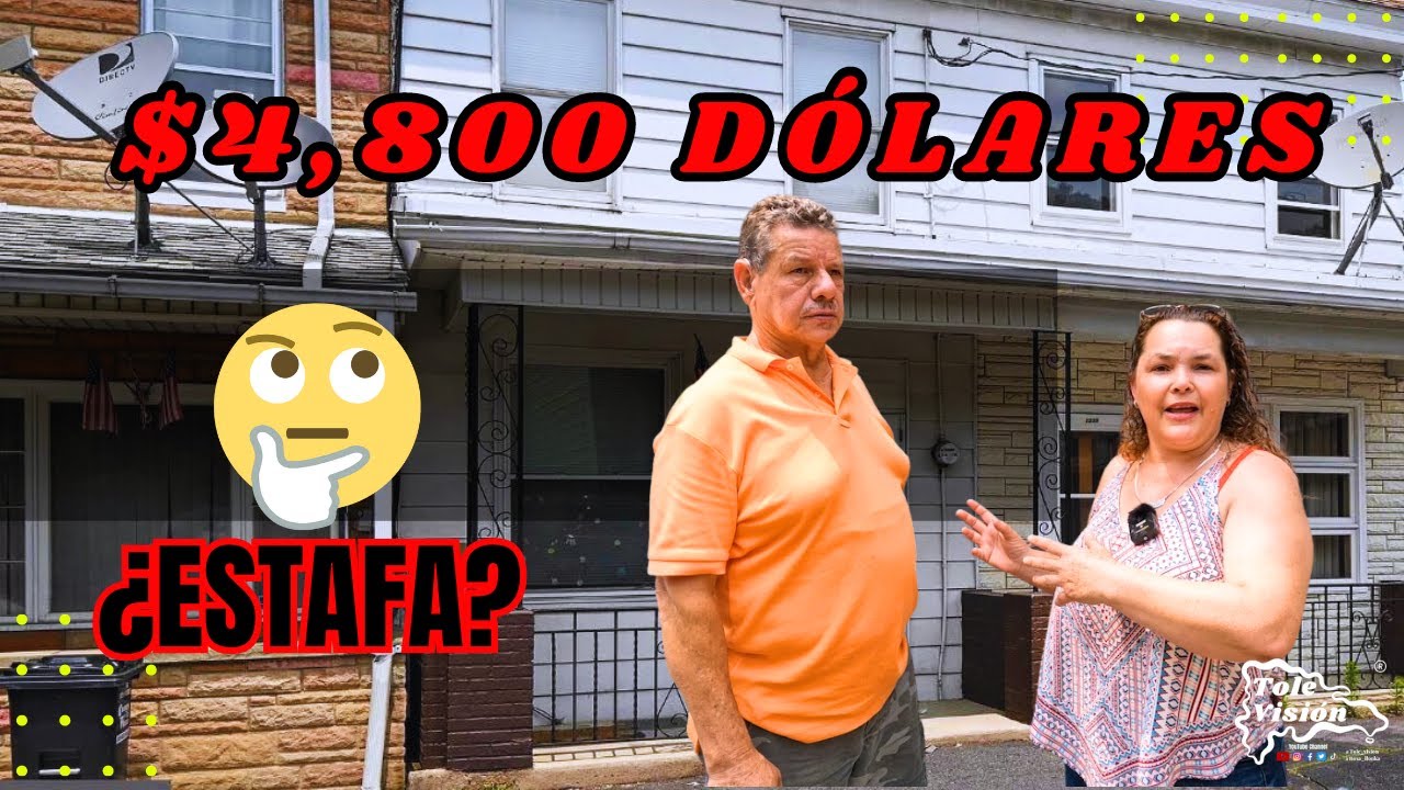 ¿Cómo Conseguí Esta CASA EN $4,800 Dólares En Este Pueblo? | Mahanoy City, Pensilvania