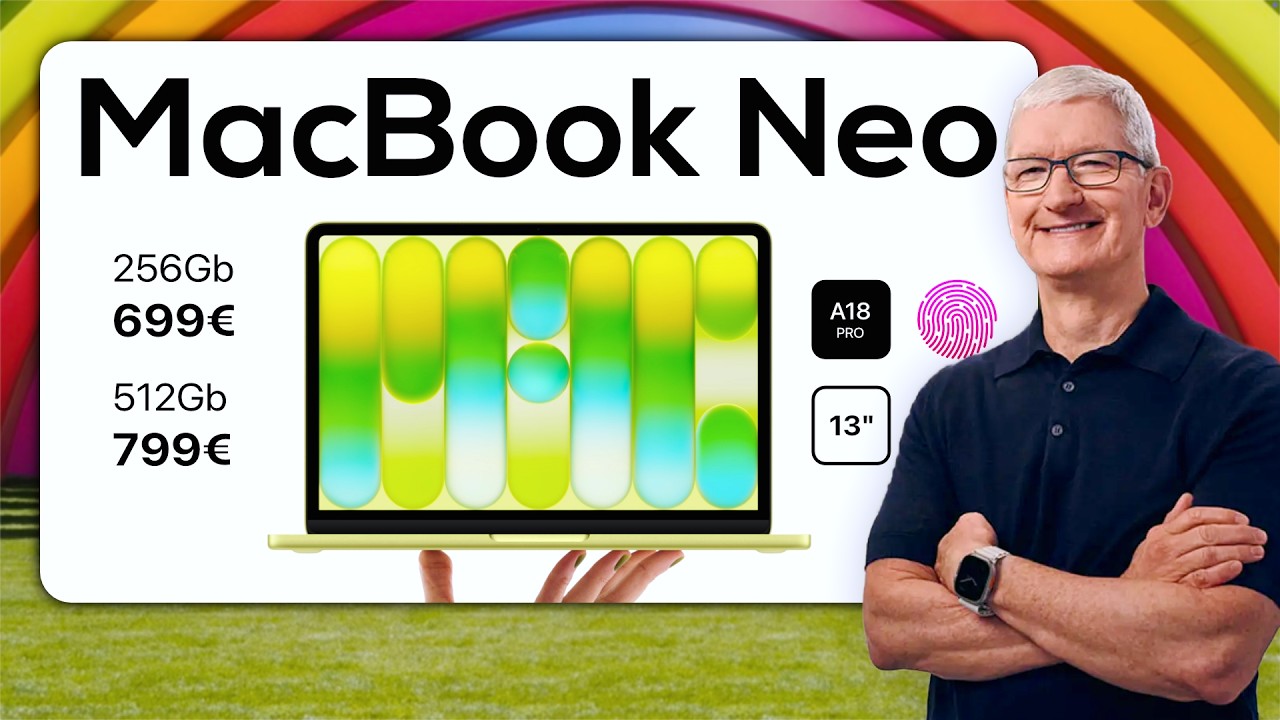 MacBook Neo 💥 NUEVO MacBook BARATO OFICIAL