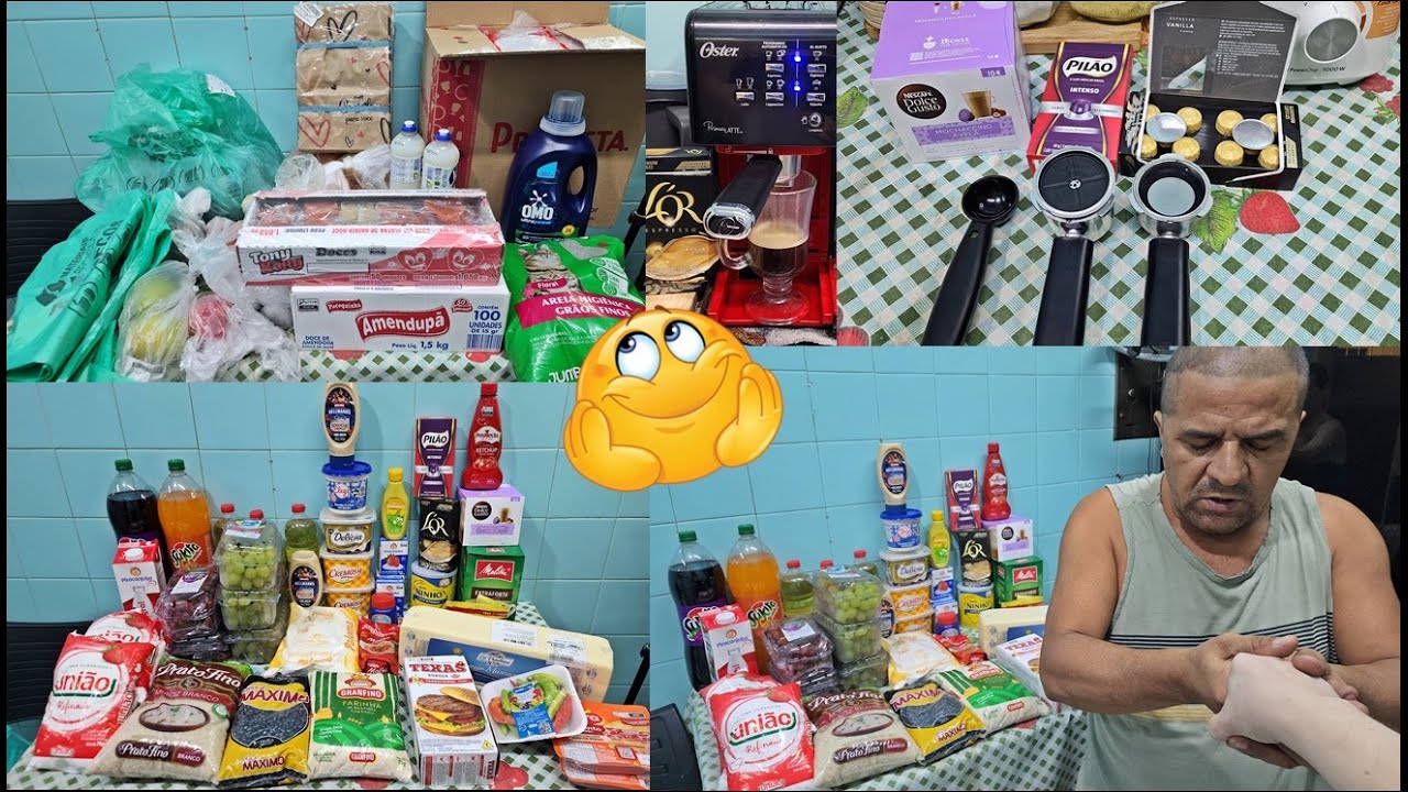 COMPRAS DE SUPERMERCADO E COMPRAS PARA A EMPRESA🛒