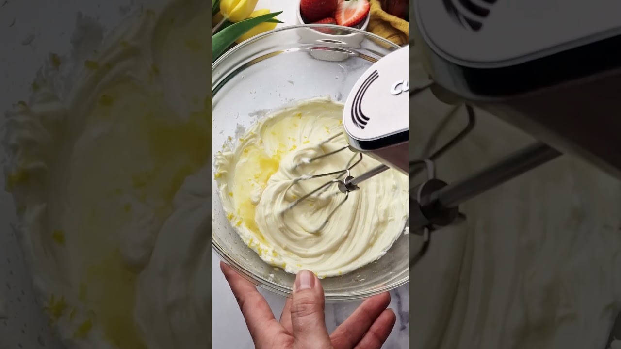 Simple Strawberry & Cream Tart Recipe
