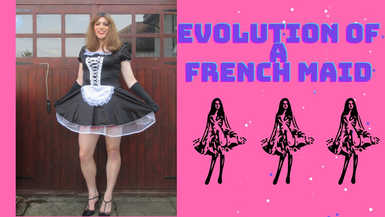 EVOLUTION of a FRENCH MAID | Young Crossdresser