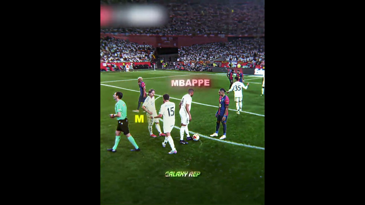Mbappe Freekick vs Barcelona ... 🔥🤯