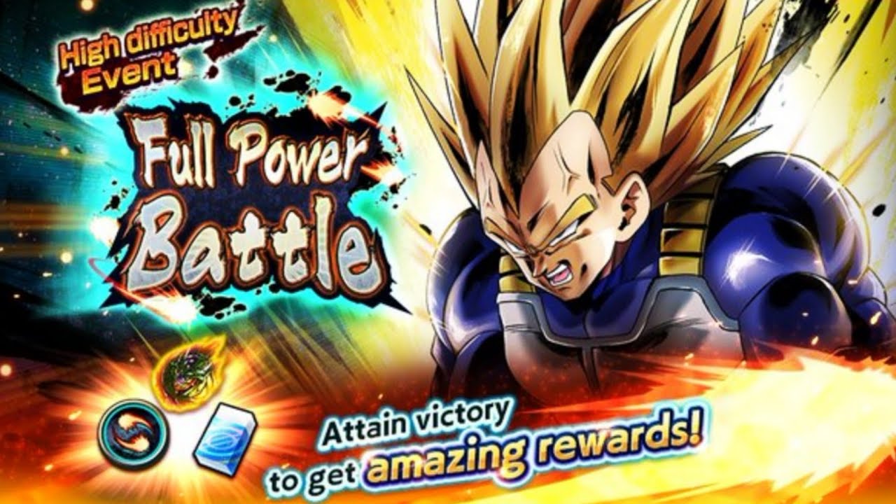 SUPER VEGETA FULL POWER BATTLE | Dragon Ball Legends
