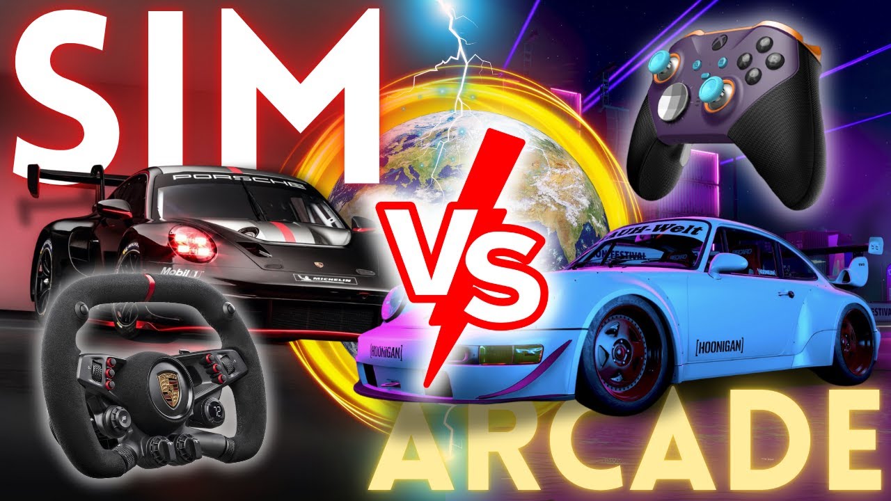 Guerra dei Mondi nel Racing: SIM vs ARCADE
